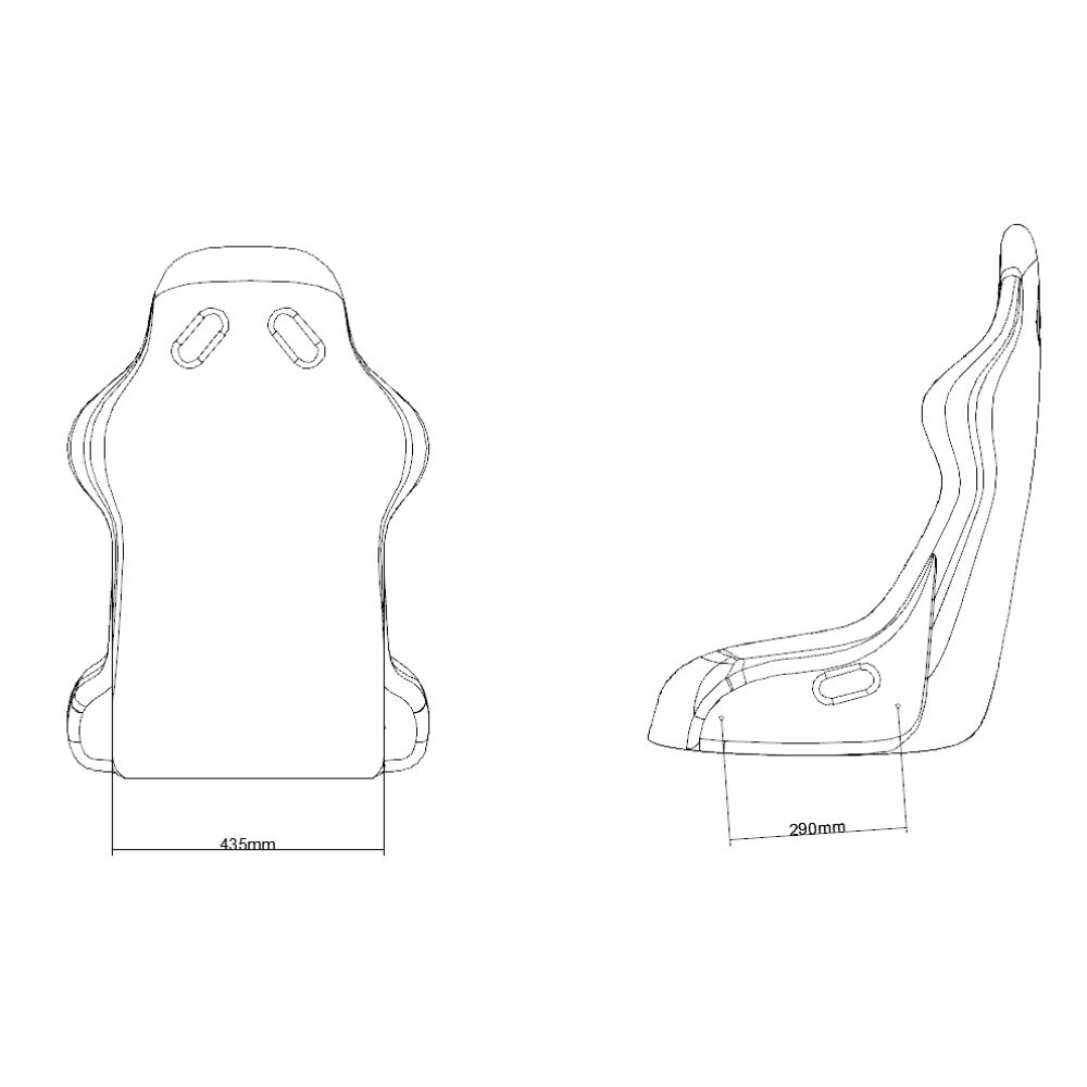 OPLITE Schalensitz GTR - Universeller Glasfaser-Schalensitz im