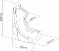 RS1 FiberCore Siège Baquet GTR