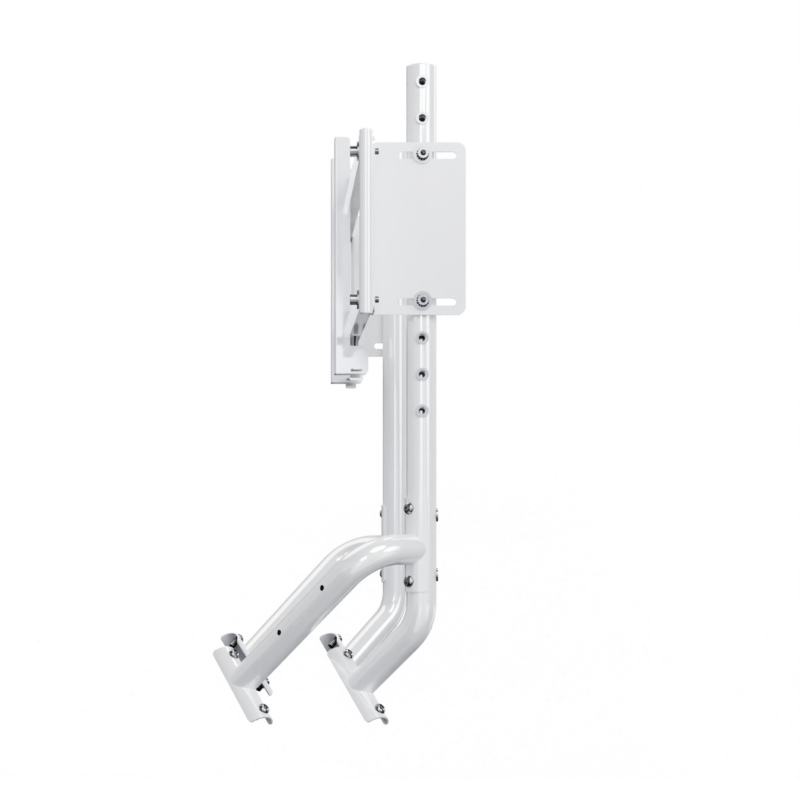 R8 Single Monitor Mount White