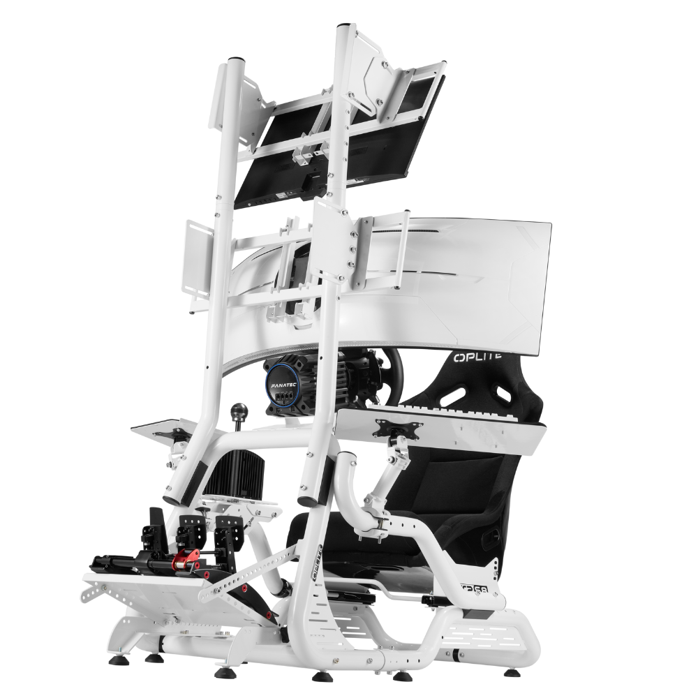 S8 On Top Monitor Mount White S8 On Top Monitor Mount White