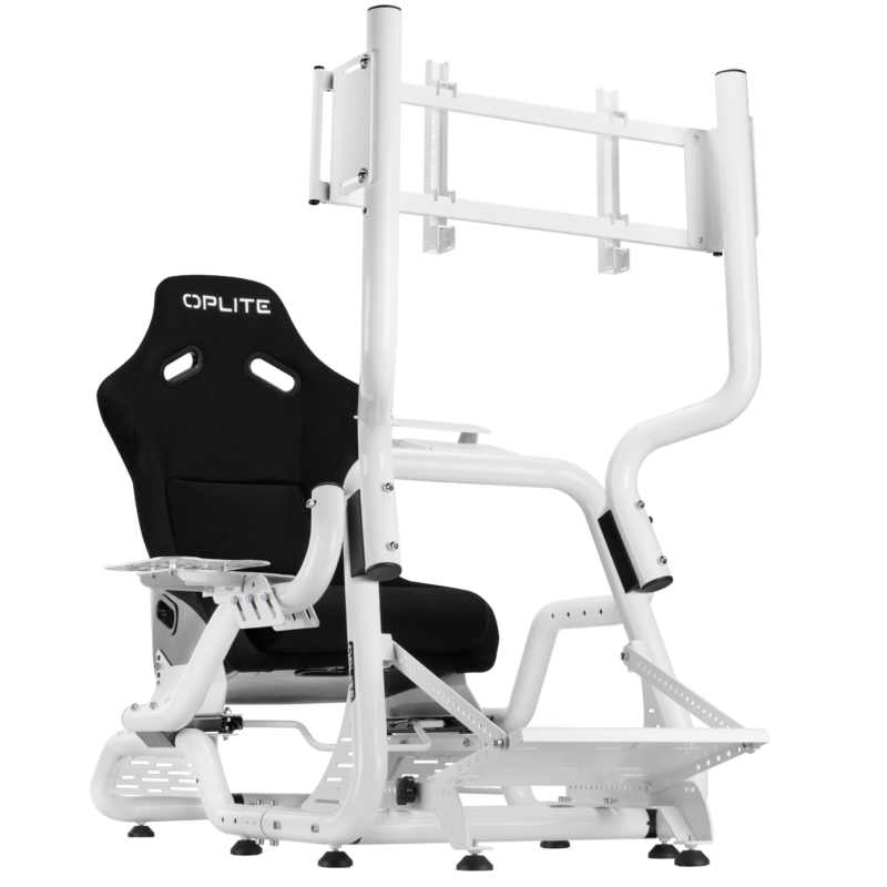 SIMRACING & FLIGHTSIM HOLDER WHITE